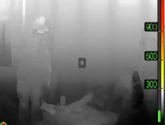 thermal imaging ineffective in steam or moisture