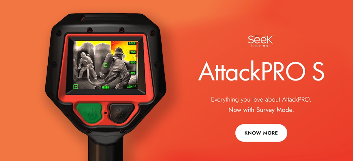 Seek Thermal AttackPRO S - Everything you love about AttackPRO. Now with Survey Mode. Know More.
