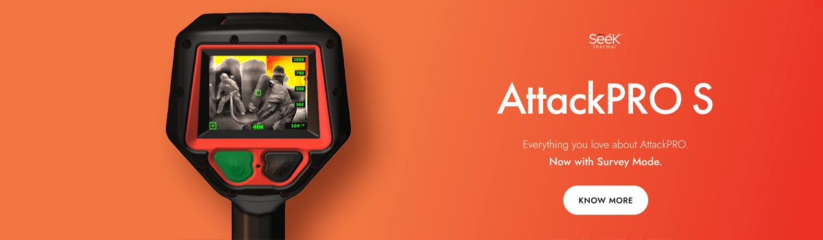 Seek Thermal AttackPRO S - Everything you love about AttackPRO. Now with Survey Mode. Know More.