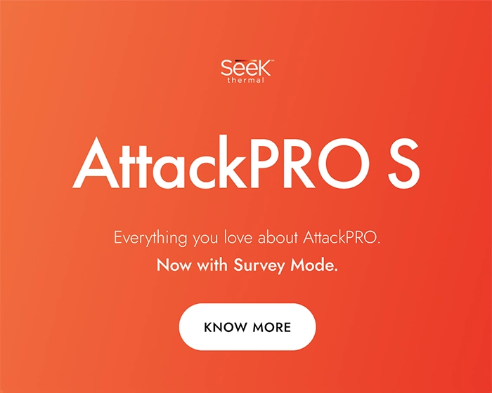 Seek Thermal AttackPRO S - Everything you love about AttackPRO. Now with Survey Mode. Know More.
